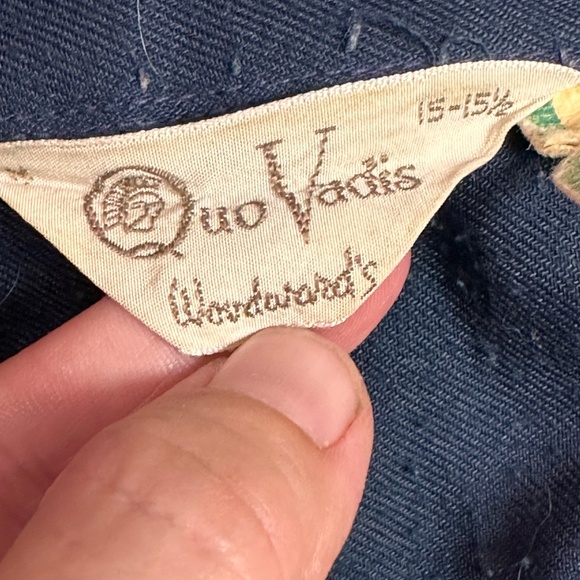 Vintage Quo Vadis Woodward's plaid button down shirt - Picture 6 of 7